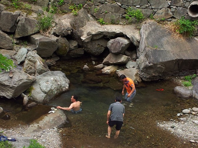 4.청량 계속에 들어가서 씻고 해도되는겁니까?